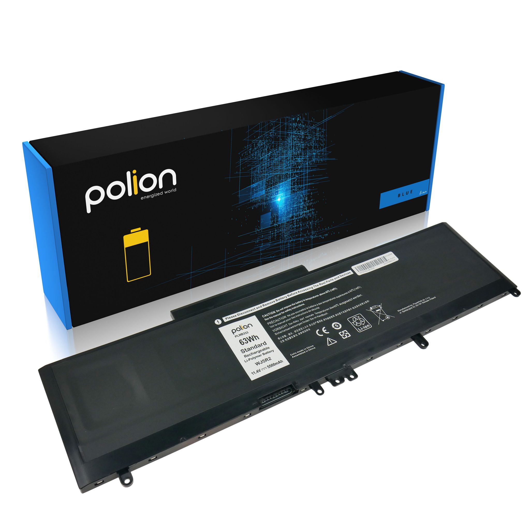 Laptop-akku Dell Wj5r2 Precision 3510 Latitude 5570 5500mah
