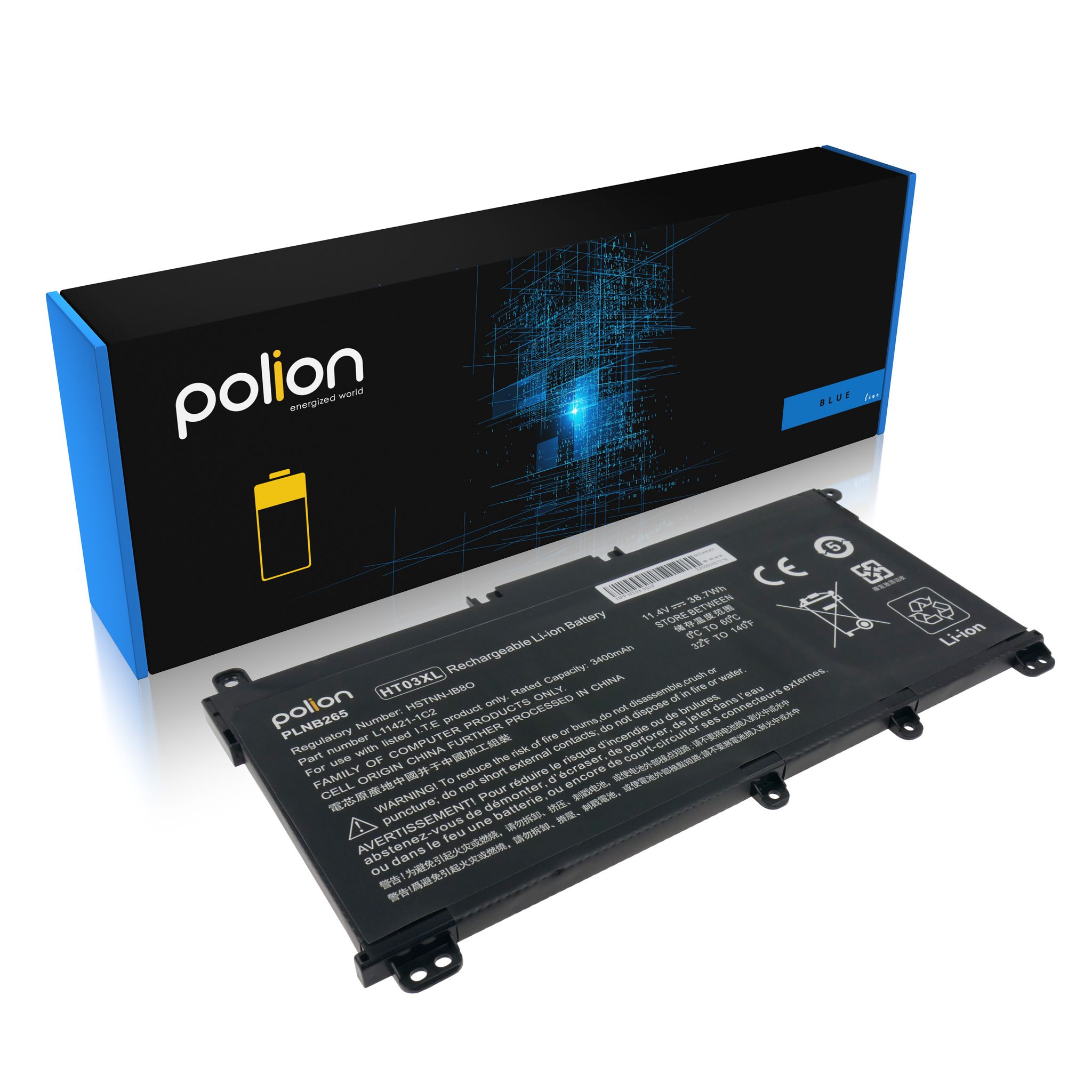 Hp Ht03xl Pavilion 15 3400mah Laptop-akku