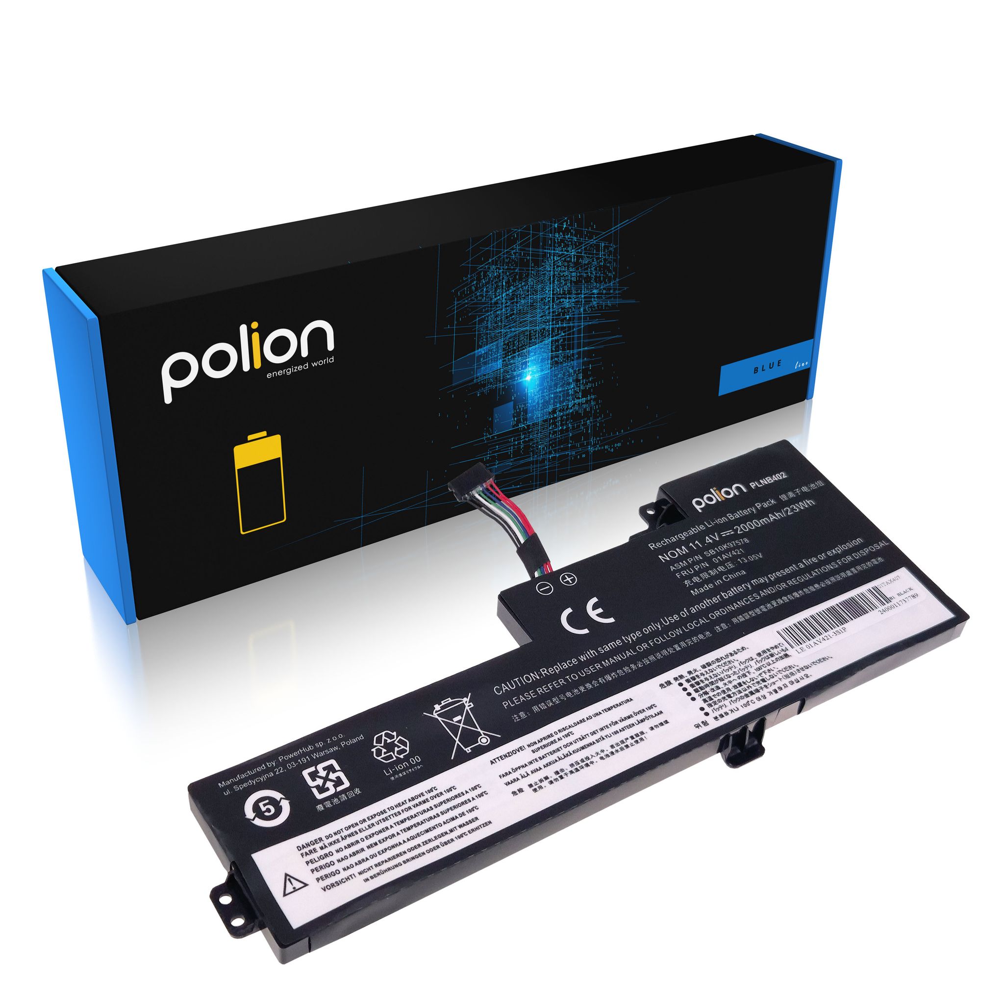 Lenovo 01av421 Thinkpad T470 T480 A475 A485 A285 2000mah Laptop-akku