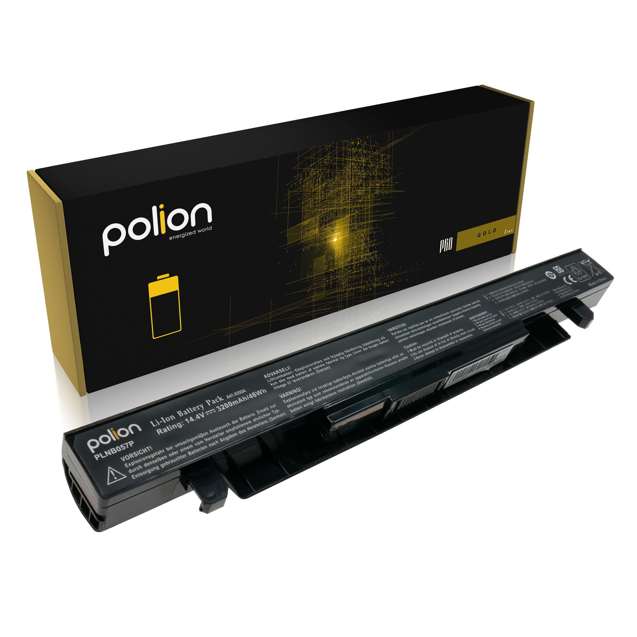 Asus A41-x550a A450 A550 R510 R513c Laptop-akku, Lg-zellen, 3200 Mah