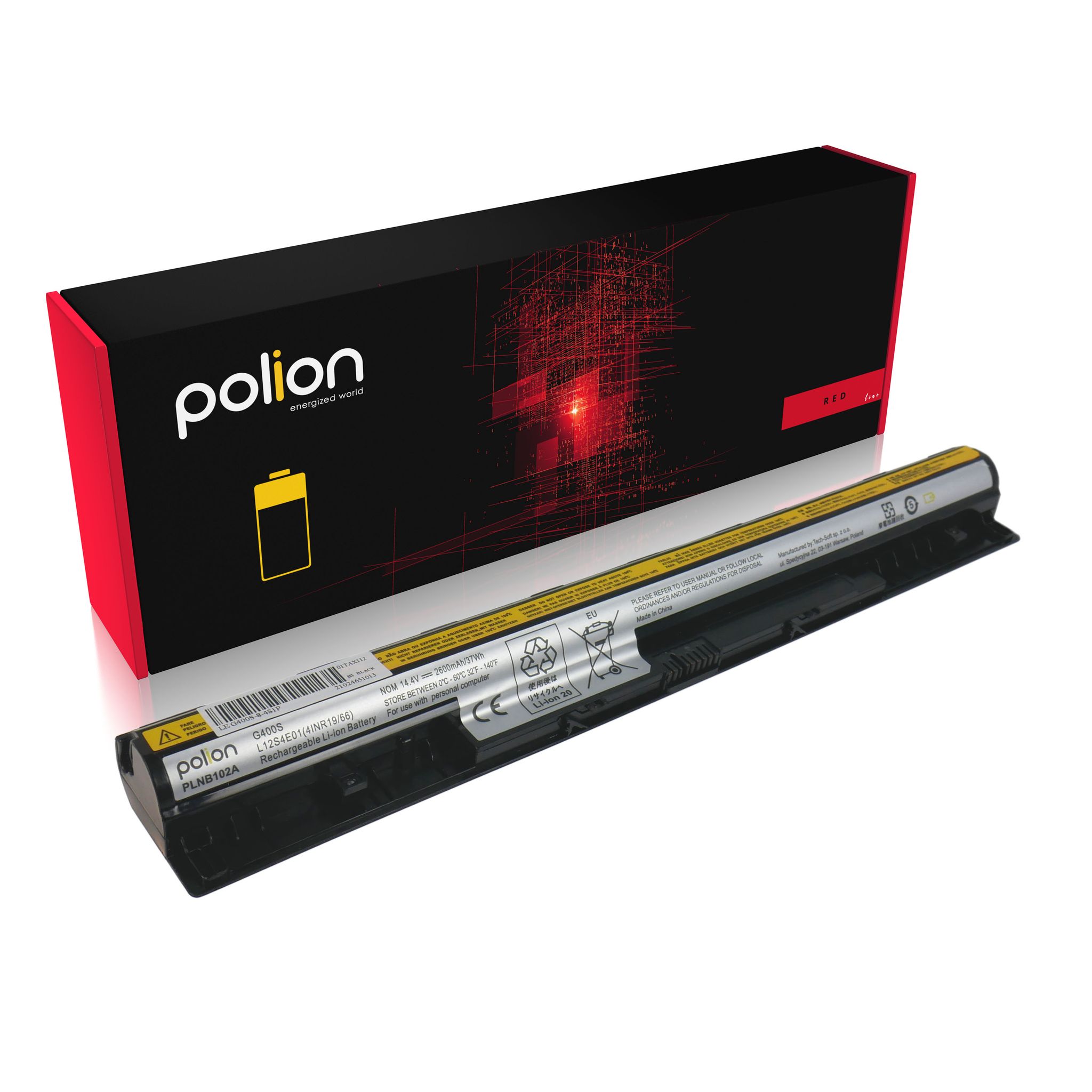 Laptop-akku Lenovo L12m4e01 G40 G400s G410s G50 G500s G50-30 2600mah