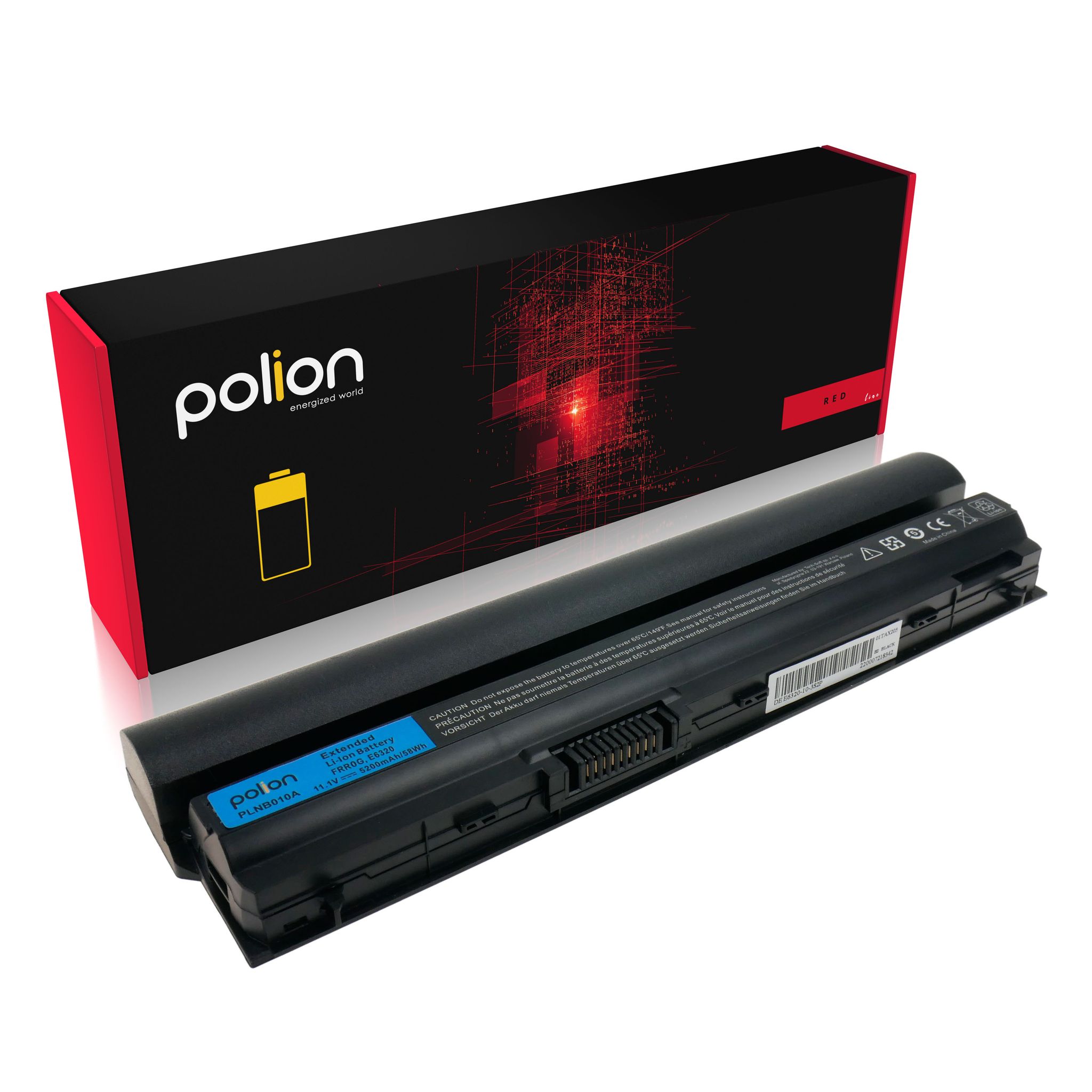 Akku Für Laptops Dell Frr0g Latitude E6220 E6230 E6320 E6330 5200 Mah
