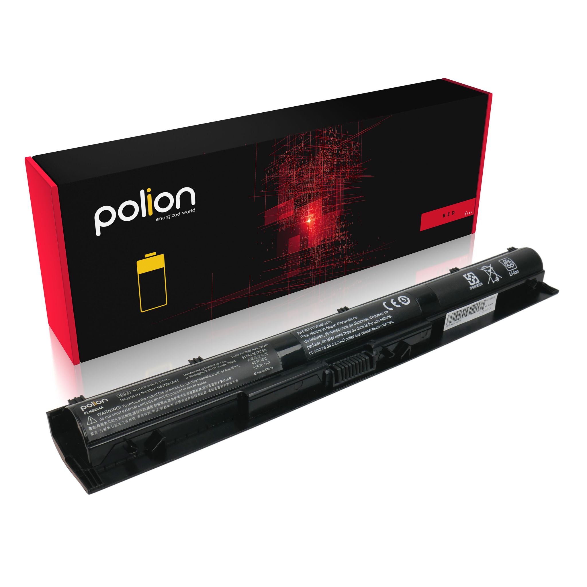 Hp Ki04 Pavilion 15-ab 15-ak 17-g Laptop-akku 2600mah