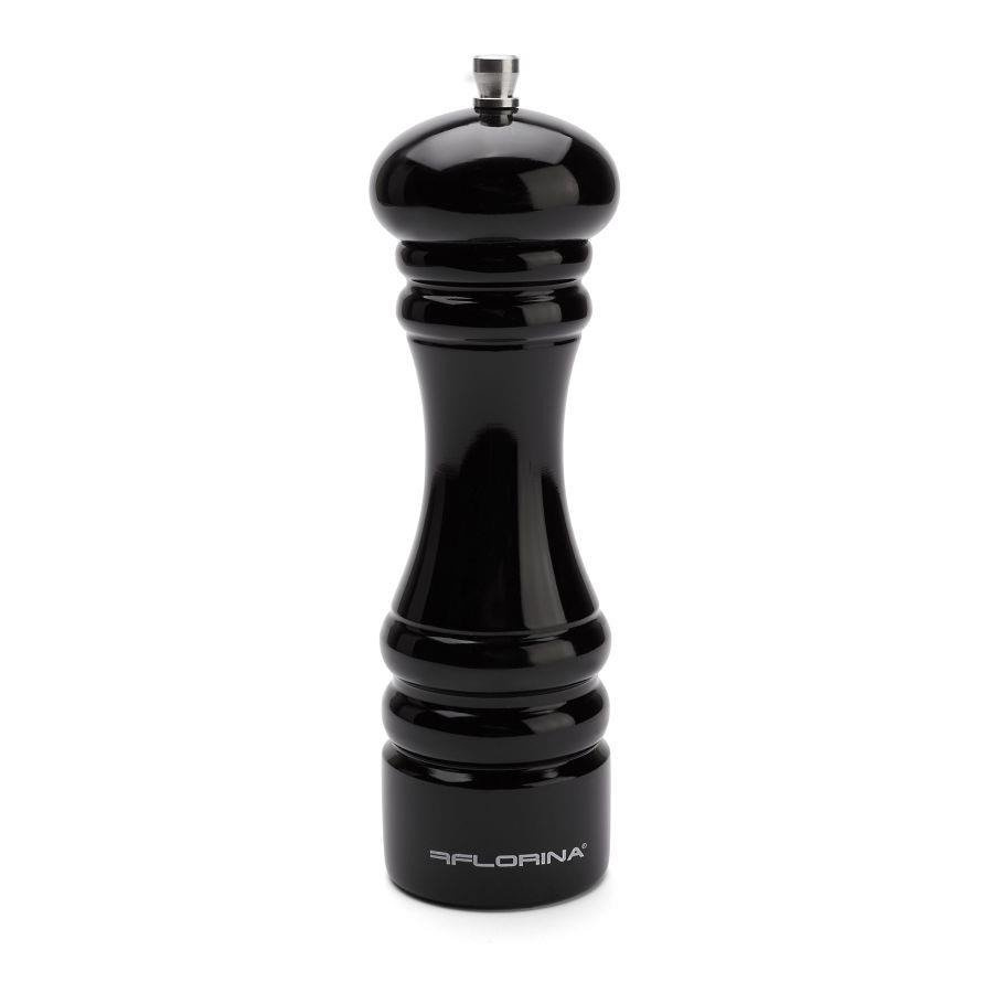 Florina Klassische Gewürzmühle Schwarz 18 Cm