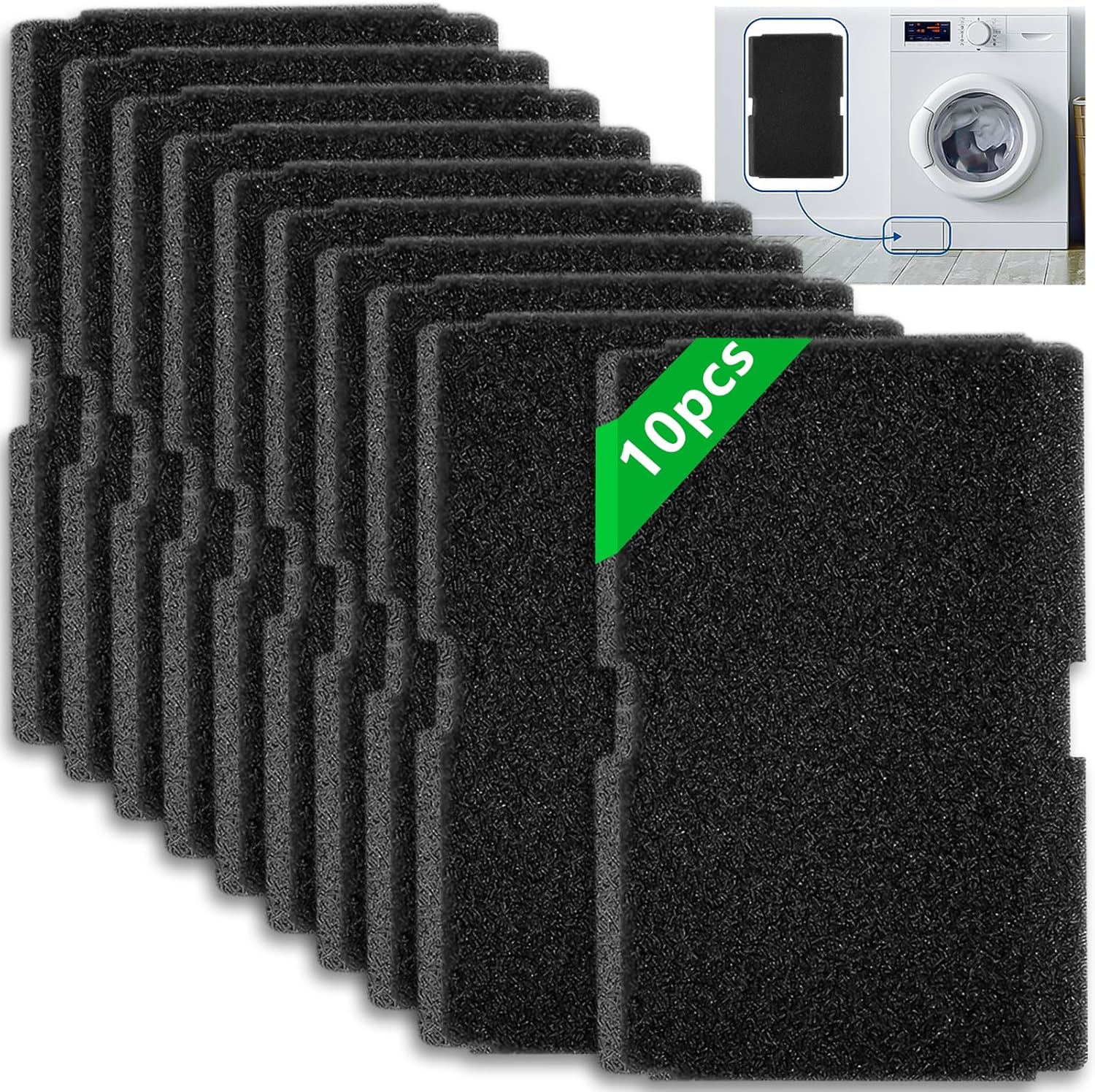 10er-pack Trockner-verdampfer-filterschwamm 2964840100