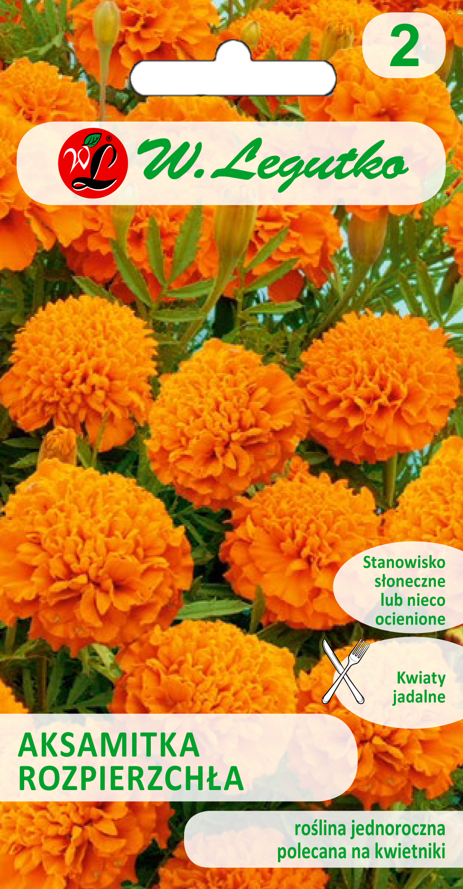 Orangefarbene Ringelblumensamen, 1 G