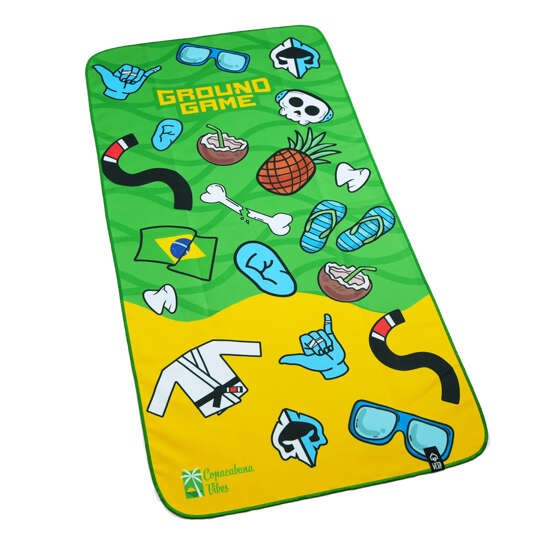 Schnelltrocknendes Mikrofaser-copacabana-handtuch Für Bodenspiele (75 X 150 Cm)