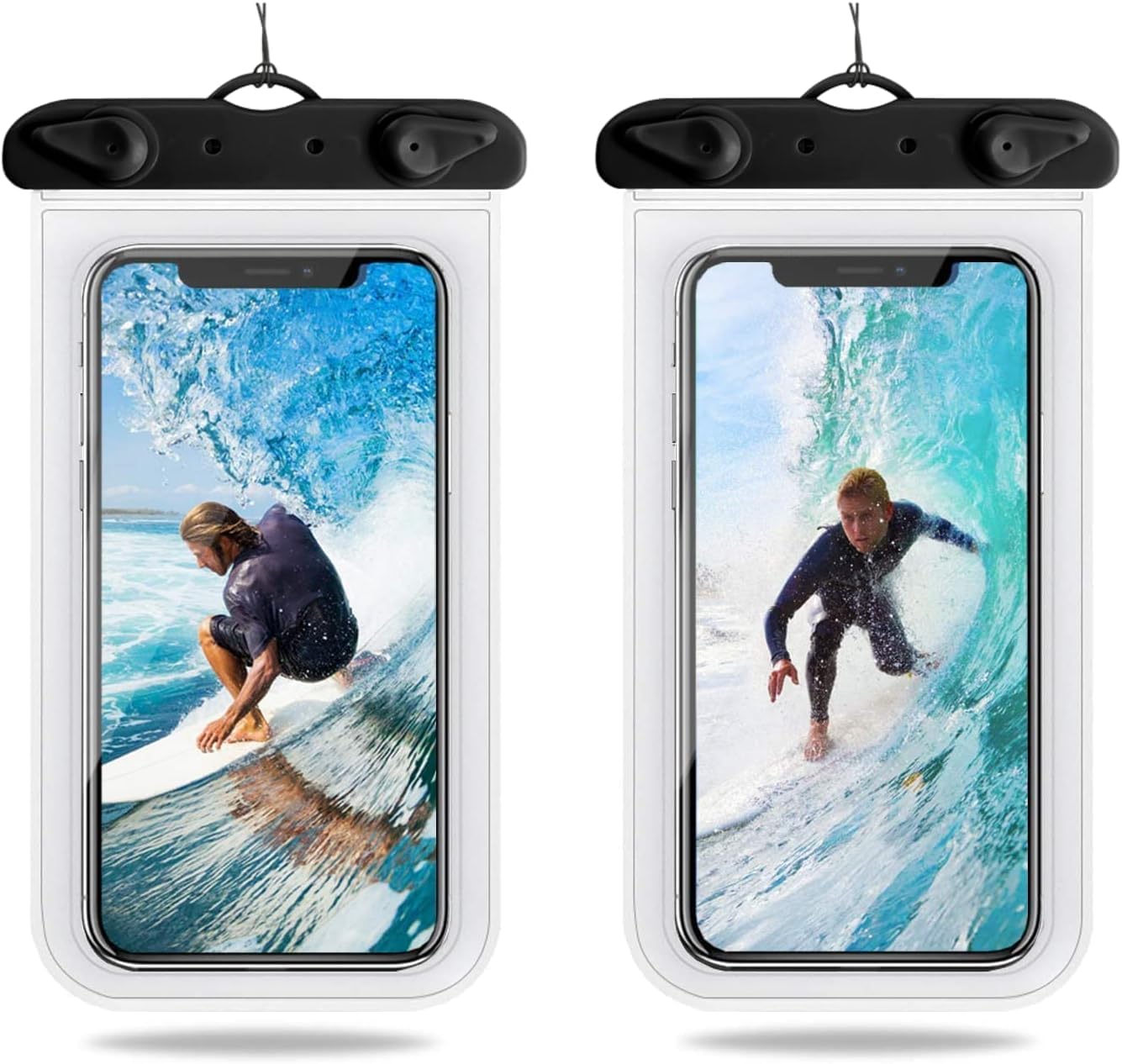 Wasserdichte Handyhülle, 2er-pack, 7 Zoll, Ipx8, Unterwasserhülle, Wasserdichte Handyhülle Für Iphone 17, 16, 15, 14, 13, 12, 11 Pro Max, Xs, Samsung S25, S24, S23, Ultra A55, Xiaomi