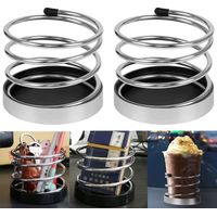2er-pack Getränkehalter Fürs Auto, Wasserbecherhalter Fürs Auto, Becherhalter Fürs Auto, Universelle Becherhalter Aus Edelstahl Für Wasserbecher Und Kaffeebecher