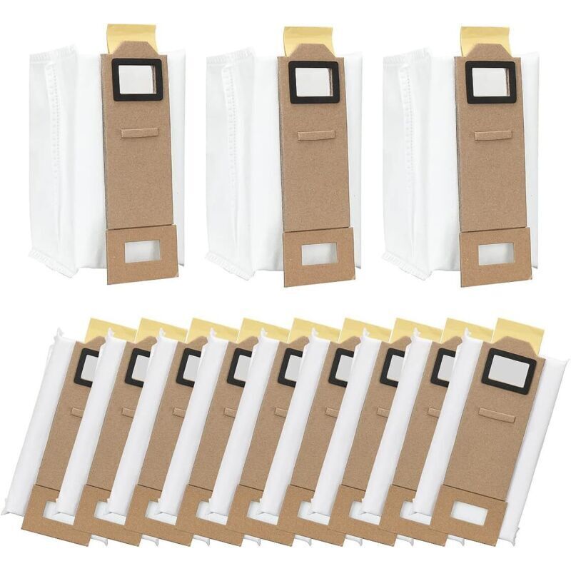 12 Staubbeutel Für Roborock S7, S7 Plus, S7 Max, T7s Und T7s Plus, Als Ersatz Für Die Staubbeutel Der Stationären Roborock-staubsauger.