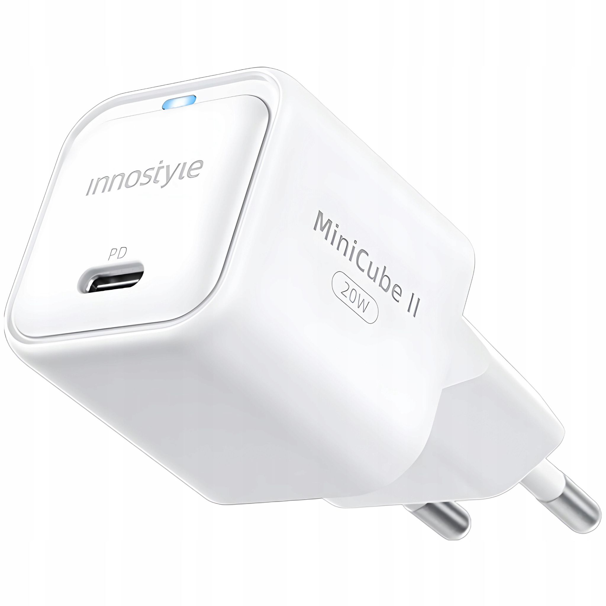 Innostyle Schnellladegerät Cube Usb-c 20w Usb Typ C Gan Ii Für Iphone Led