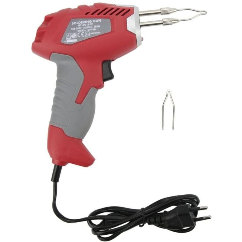 180-w-lötpistolen-set (200 °c) Mit Einstellbarer Temperatur Für Schmuckherstellung, Diy-projekte Und Leiterplattenreparatur, Eu-stecker 220–240 V