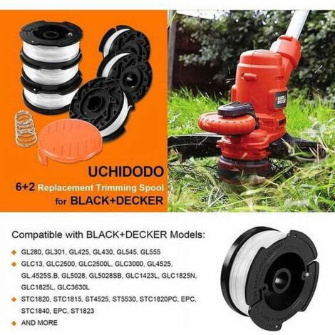 Spule Mit Schneidfaden Für Black & Decker Freischneider. 6-faden-spule