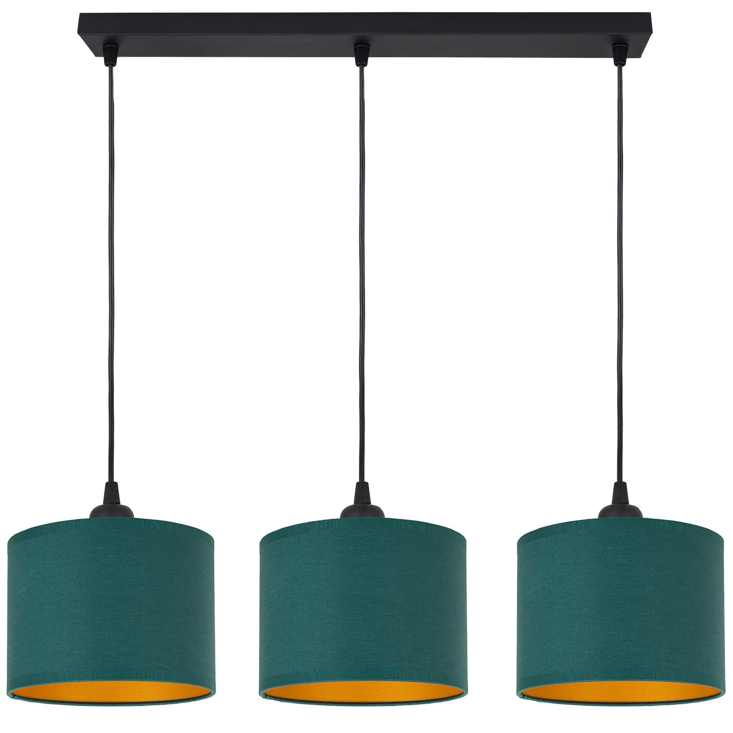 Tornado Am3p Lampe Grün-gold
