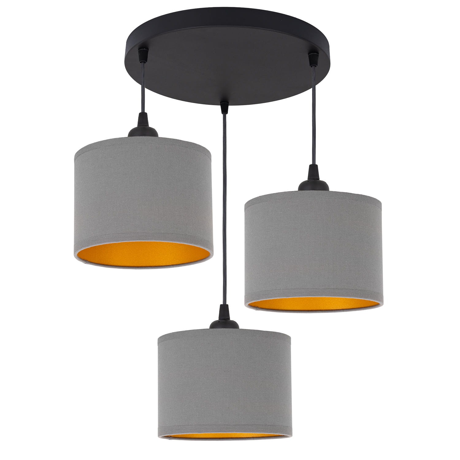 Tornado Am3k Lampe Grau-gold