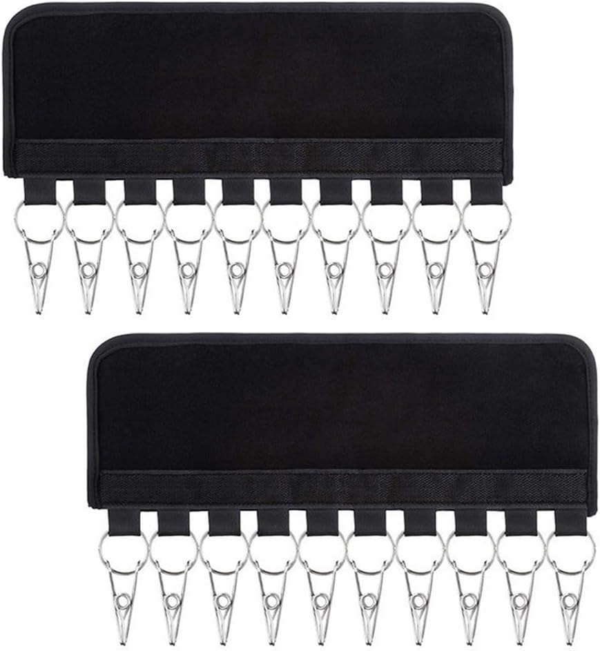 2-teiliger Sockentrockner, Hängender Sockentrockner Mit 10 Klammern, Für Unterwäsche, Bhs, Schals, Socken Und Handschuhe