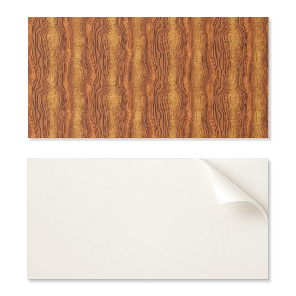 Verklebte Pvc-platte Mit Holzdekor, Ideal Für Den Flur, 100 X 50 Cm