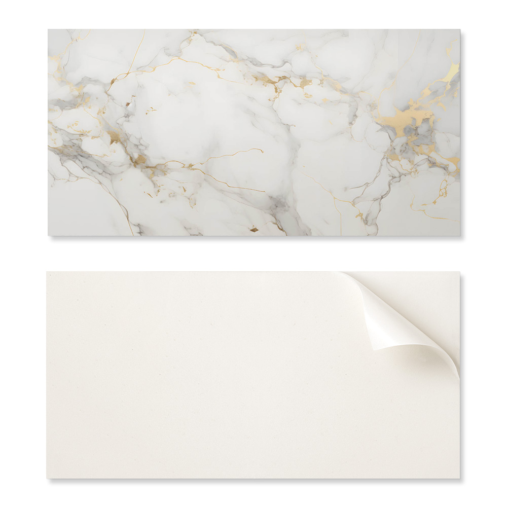 Selbstklebende Dekorplatte Für Eine Schnelle Wandgestaltung, 100 X 50 Cm, Elegantes Marmormuster