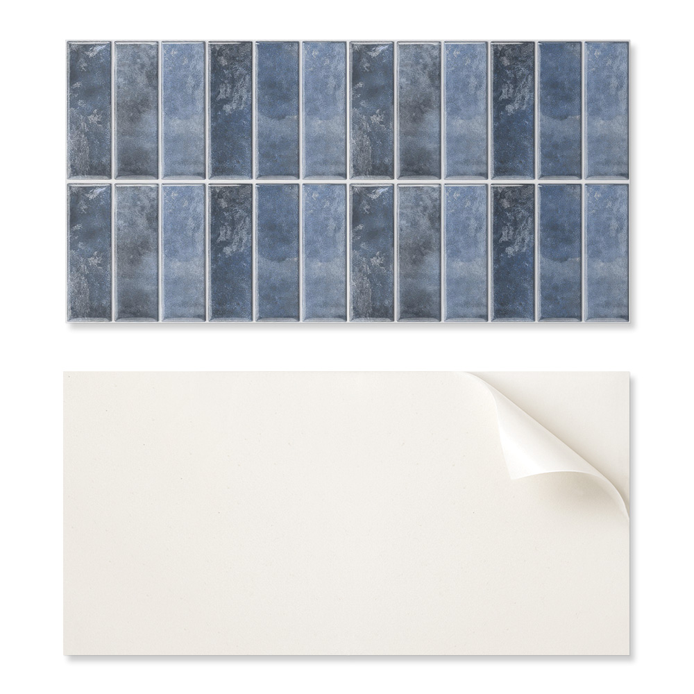 Verklebte Pvc-platte Mit Motiv, Ideal Für Flure, 100 X 50 Cm, Vertikale, Modische Fliesen
