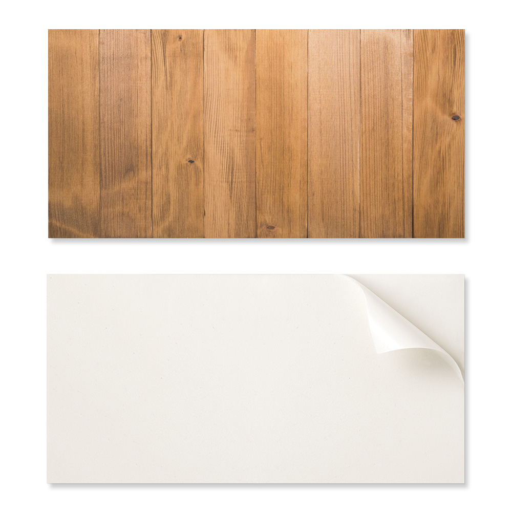 Verklebte Pvc-platte Mit Motiv, Ideal Für Den Flur, 120 X 60 Cm, Holzkonstruktion