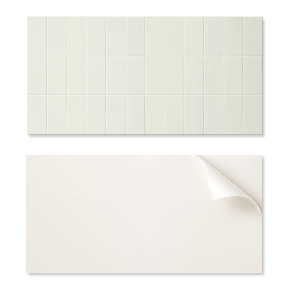 Selbstklebende Dekorplatte Für Die Schnelle Wandgestaltung, 120 X 60 Cm, Rechteckige Fliesen Im Rastermuster
