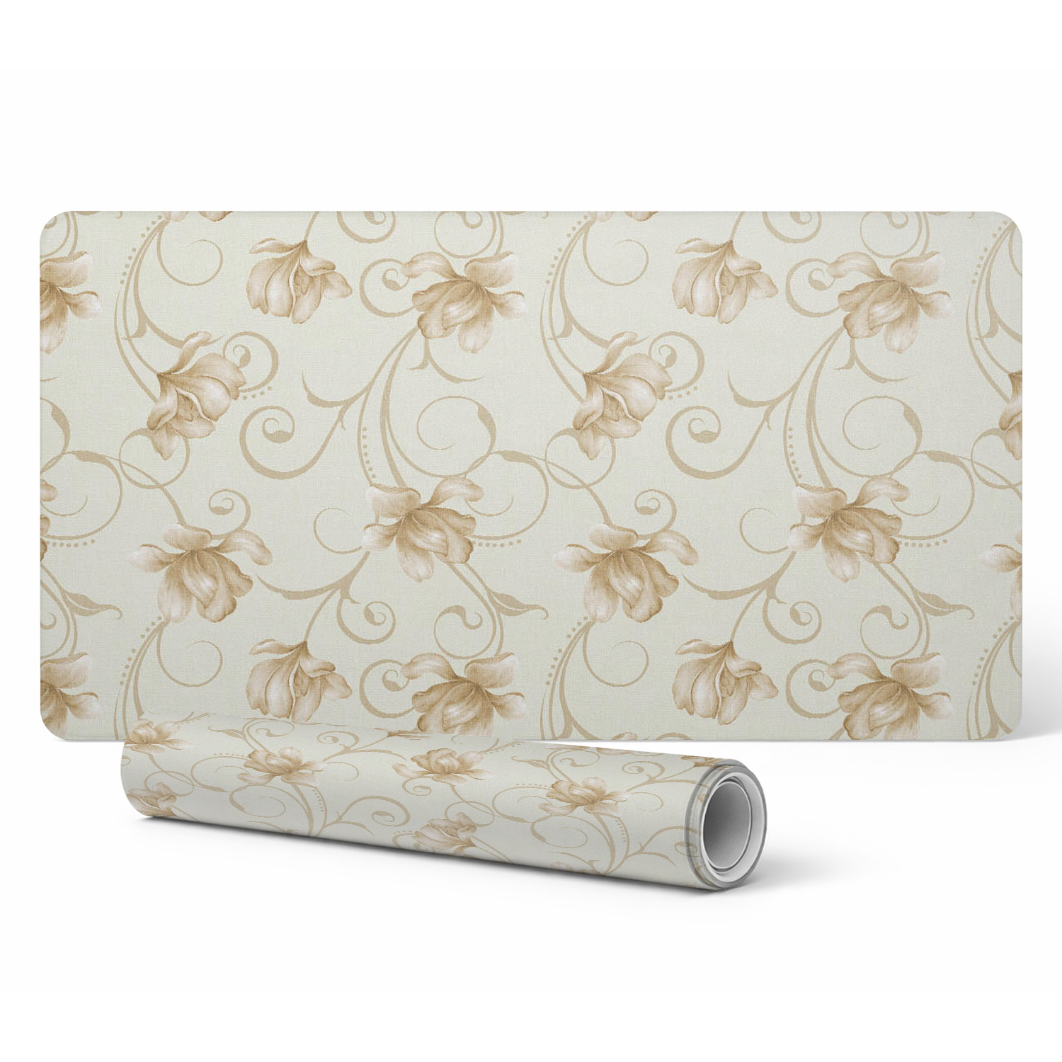 Rutschfestes Gaming-mauspad Mit Blumenmuster, 100 X 50 Cm