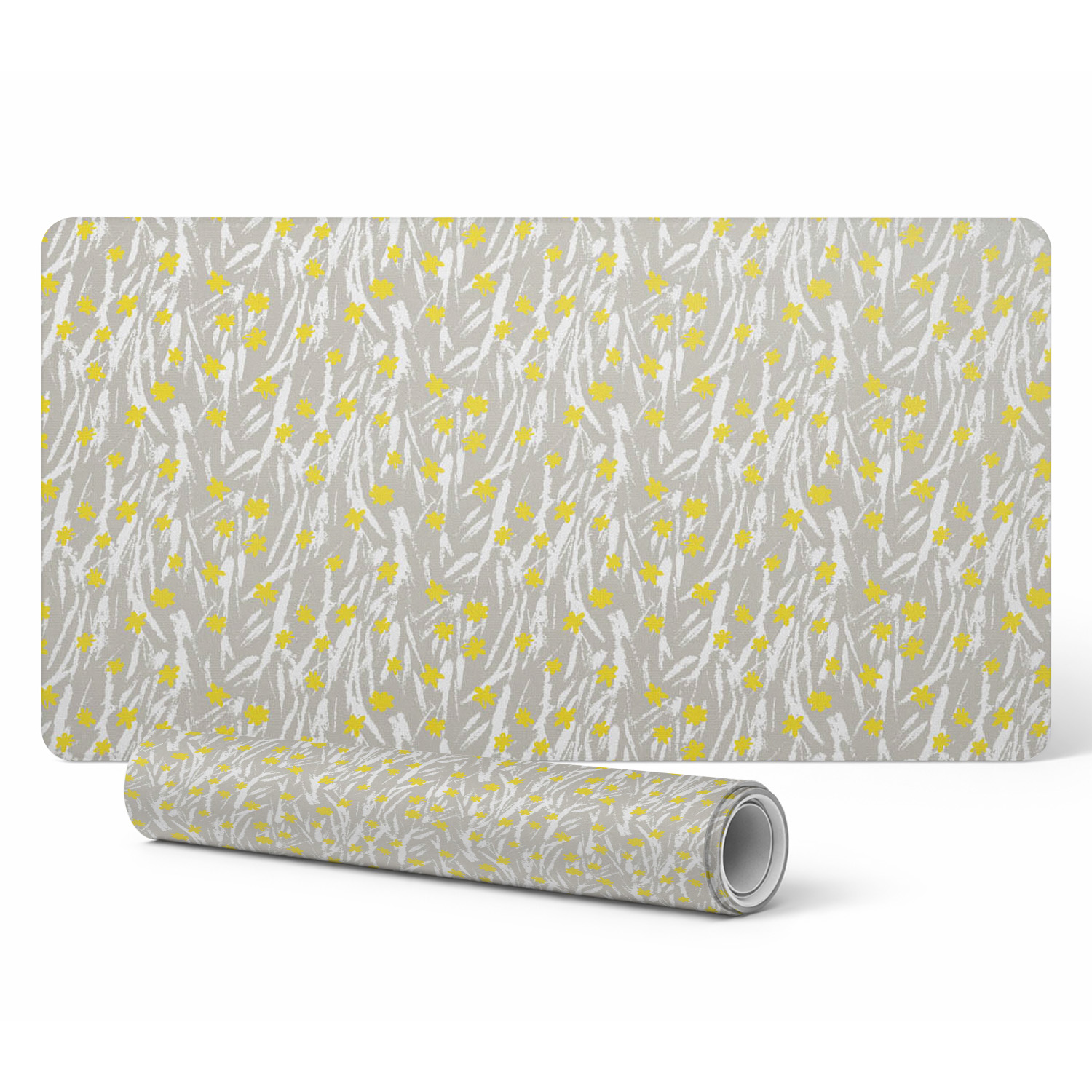 Designer-laptop-schutzhülle Mit Floralem Zweigmuster, 100 X 50 Cm