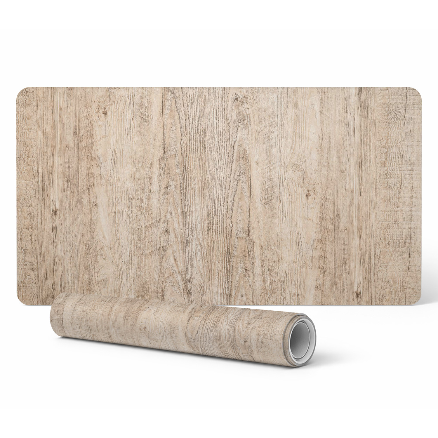 Dekorative Schutzmatte Für Bürotische, Holzstruktur, 100 X 50 Cm
