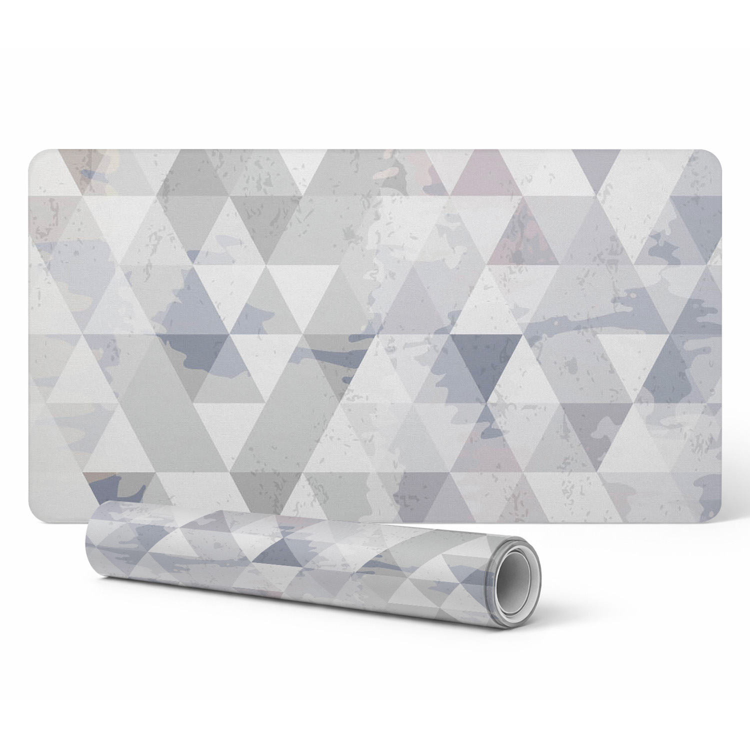 Dekorative Laptop-schreibtischunterlage, Geometrisches Camouflage-muster, 100 X 50 Cm