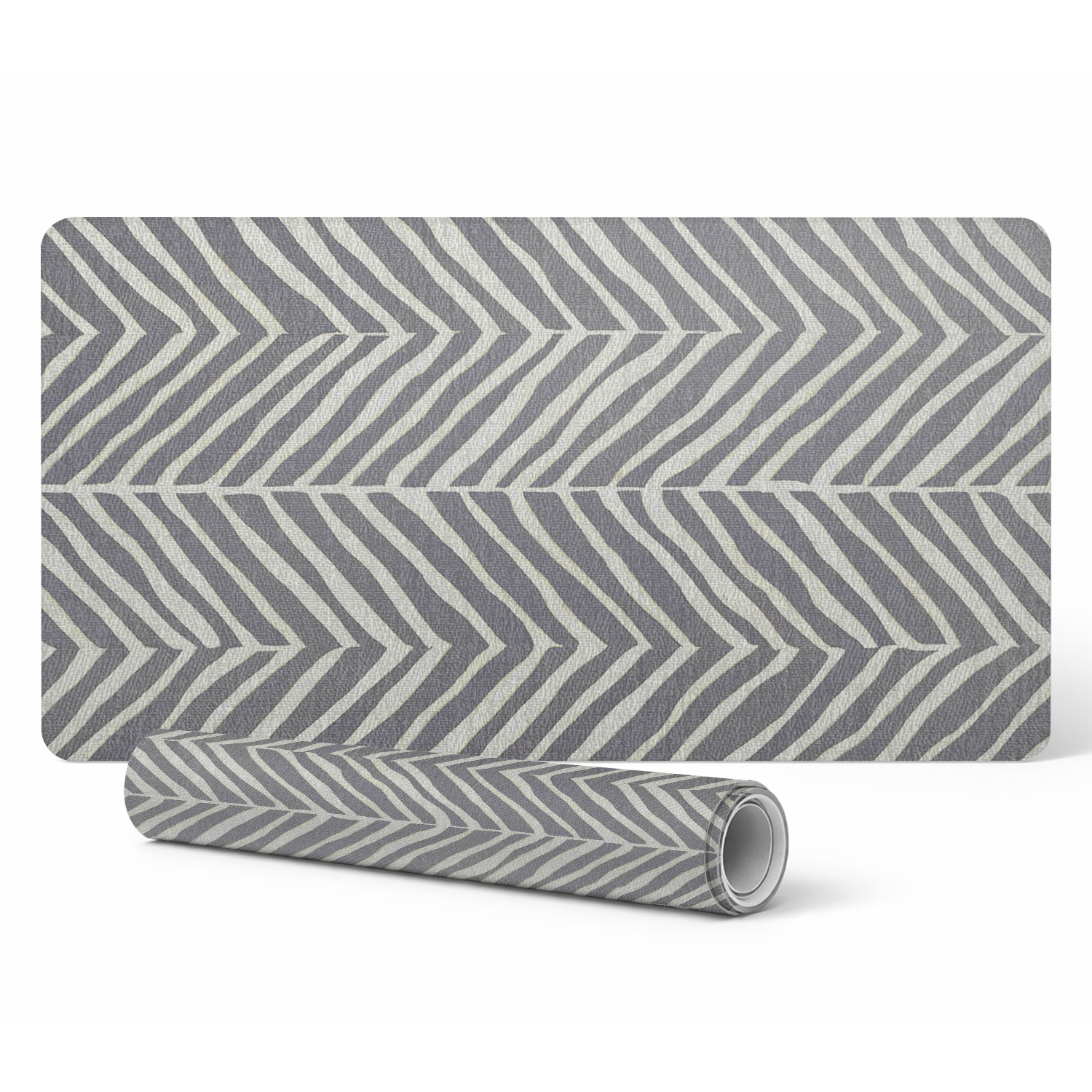 Designer-laptop-schutzunterlage Mit Zickzackmuster, 100 X 50 Cm