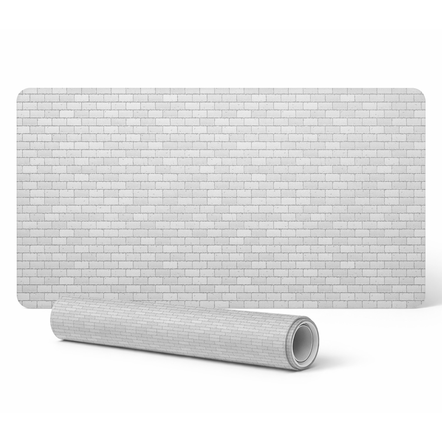Schutzmatte/schreibtischunterlage/tischplattenauflage/backsteinwand-retro-design, 120 X 60 Cm