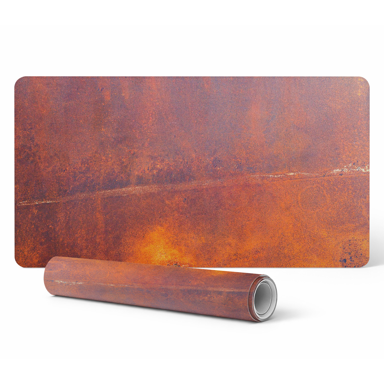 Designer-laptop-schutzunterlage „rusty Abstractions“, 120 X 60 Cm