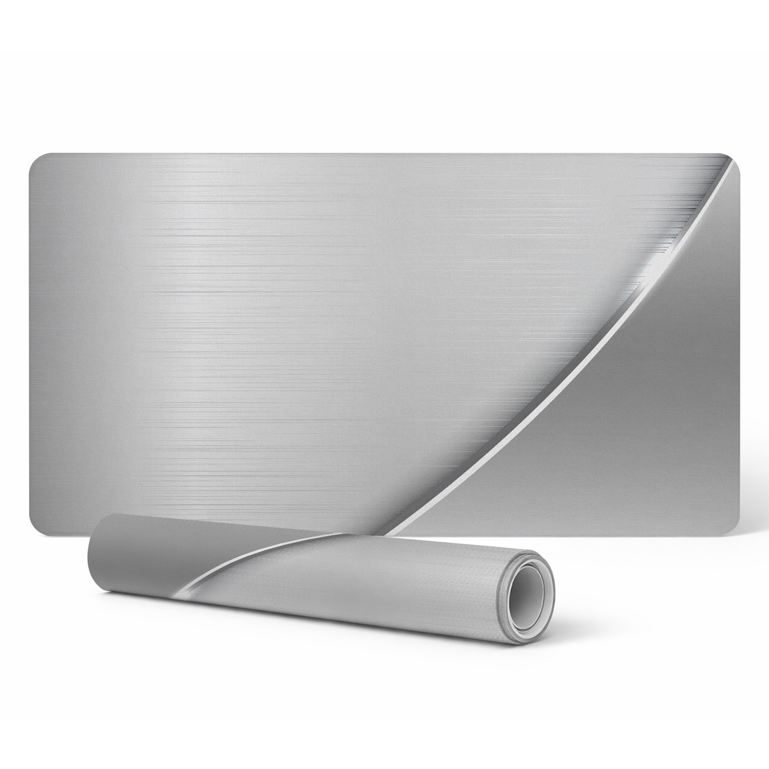 Dekorative Schutzmatte Für Bürotische, Metallic-optik, 90 X 45 Cm