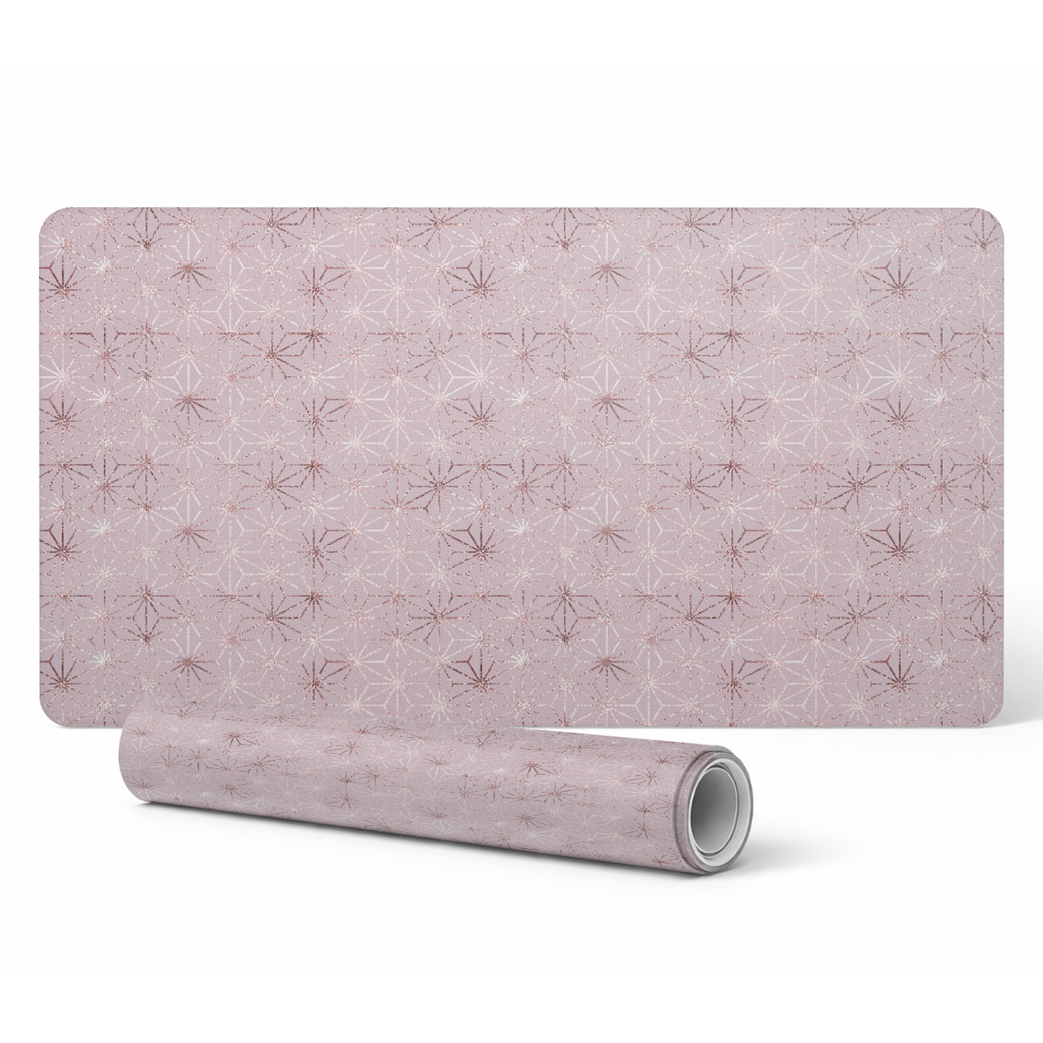 Gaming-schreibtischunterlage Mit Geometrischem Blumenmuster, 90 X 45 Cm