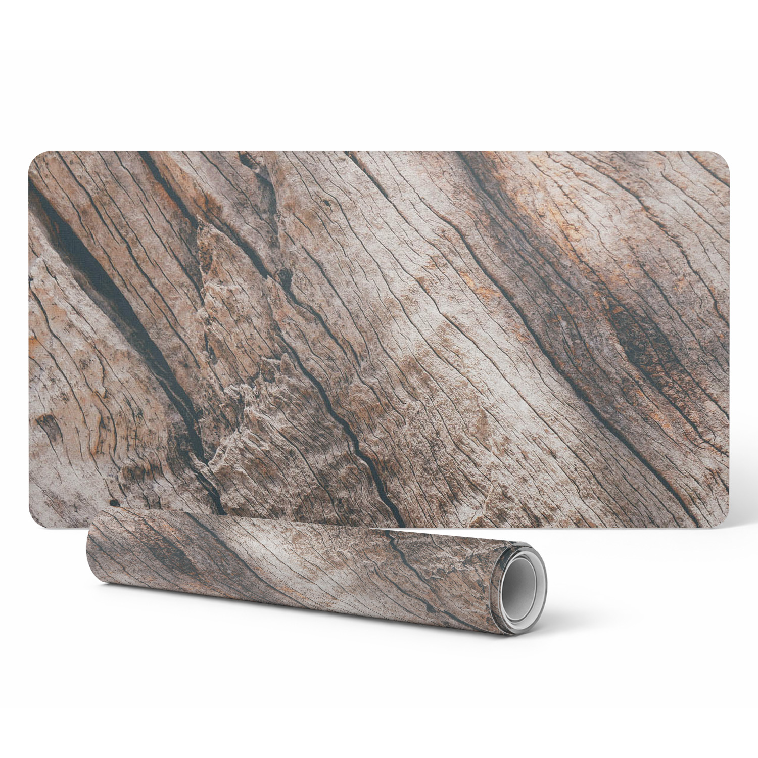 Universelle Schutzmatte Für Computergeräte, Holzoptik, 90 X 45 Cm