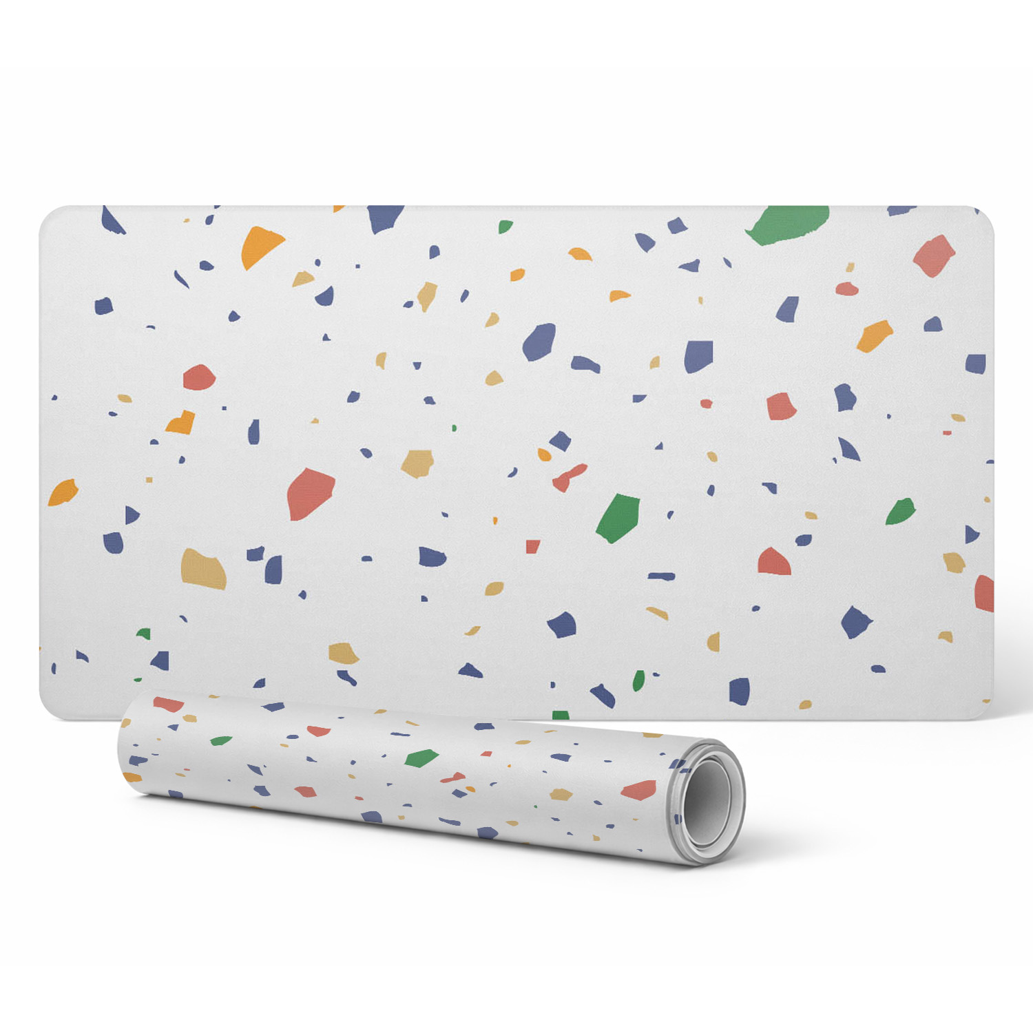 Universelle Schutzmatte Für Tische Und Arbeitsplatten, Buntes Konfetti, 90 X 45 Cm