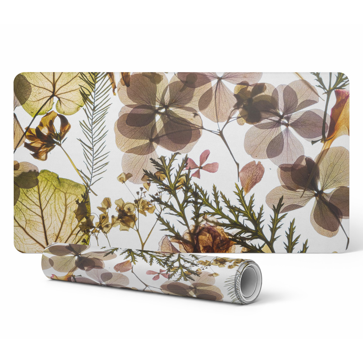 Designer-laptop-schutzhülle Mit Getrockneten Blättern Und Blüten, 90 X 45 Cm