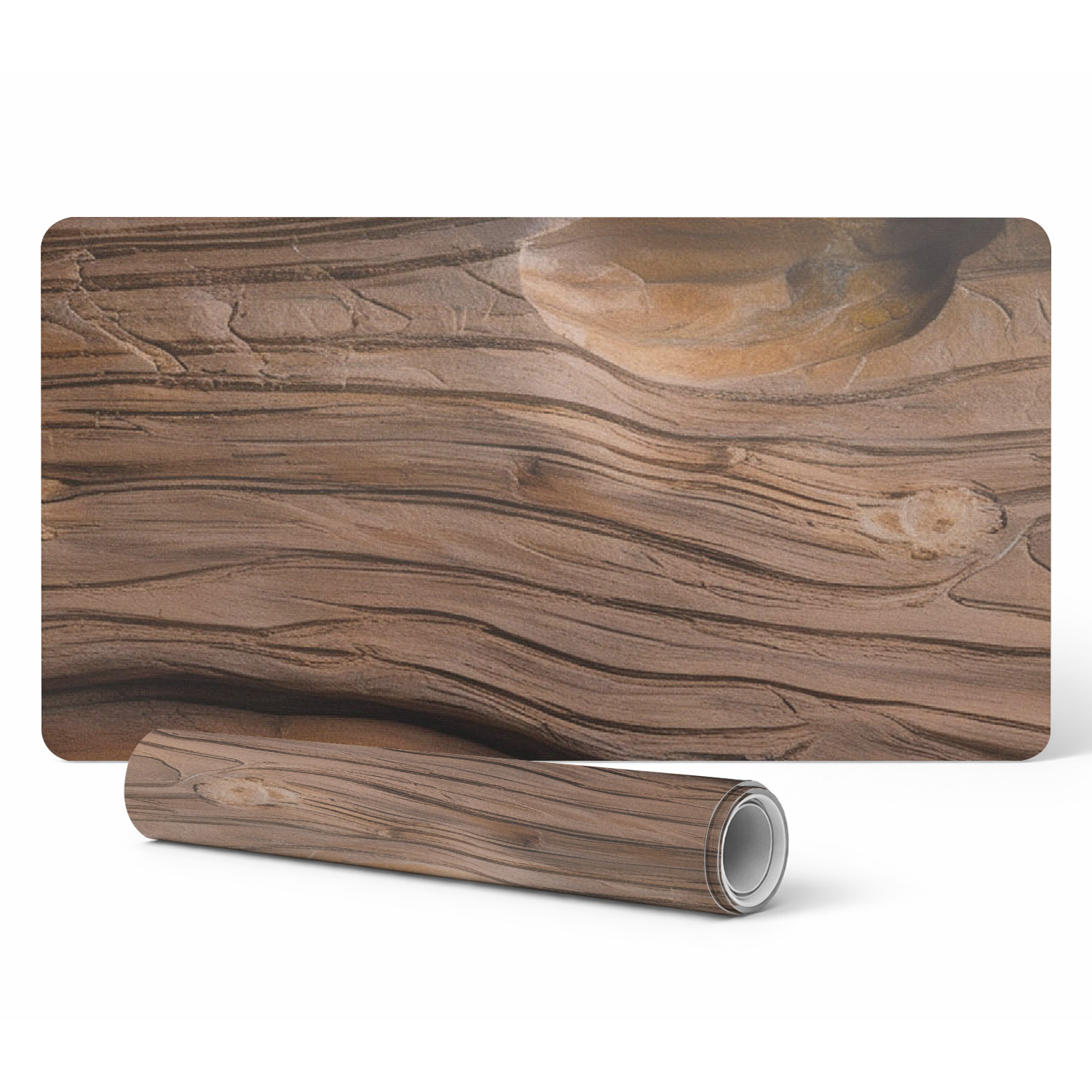 Schutzmatte Für Arbeitsplatten In Büros, Unternehmen Und Betrieben, Holzoptik, Natur, 90 X 45 Cm