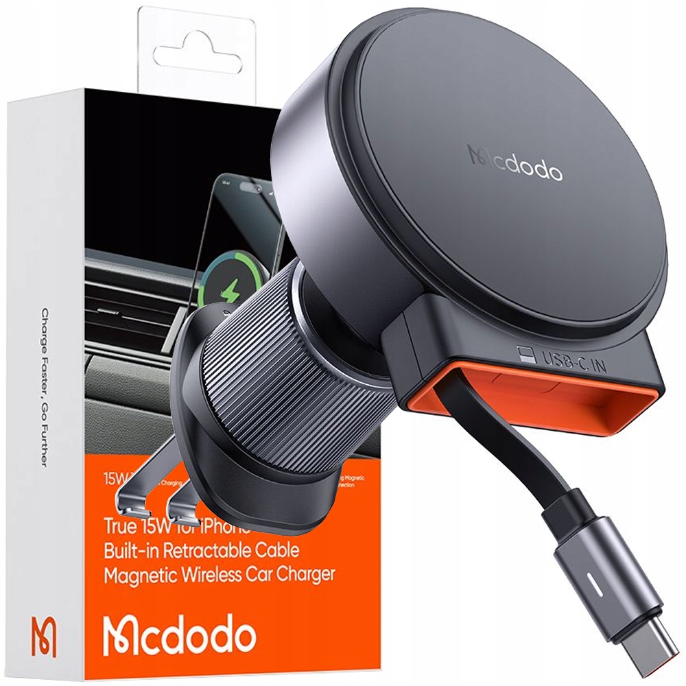 Mcdodo Auto-handyhalterung Mit Induktivem Ladegerät Für Iphone Magsafe