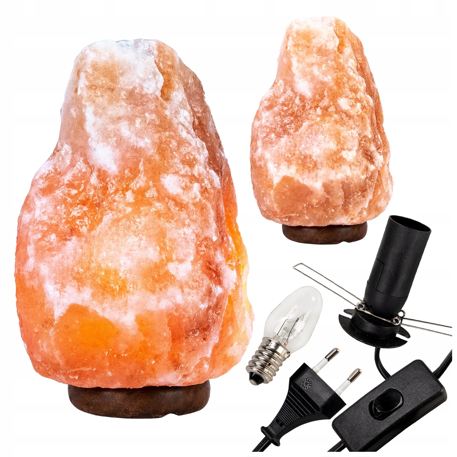 Salzlampe 7-9 Kg - Luftionisator Mit Natürlichem Himalaya-salz