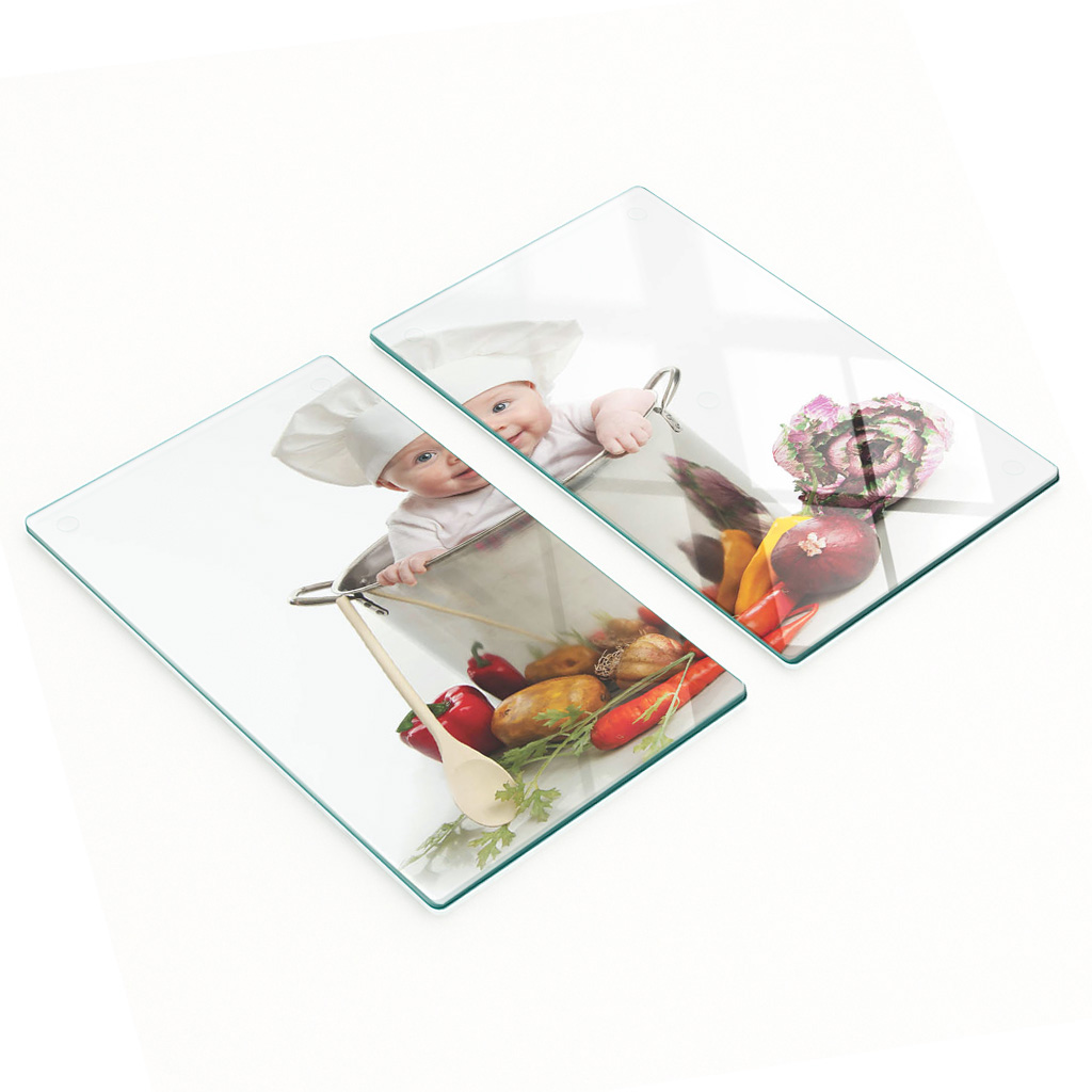 Multifunktionale, Dekorative Glasplatten Für Küche Und Topf, Kinder, 2 X 30 X 52 Cm