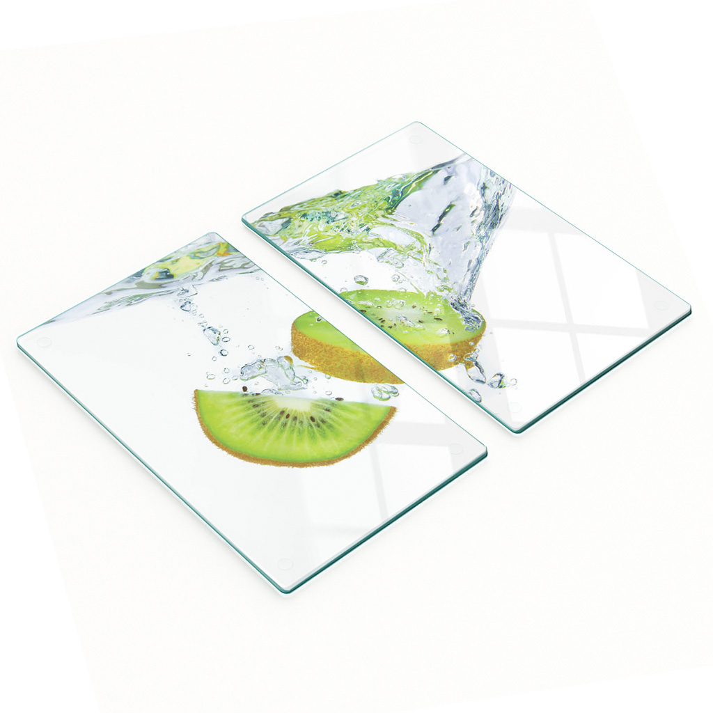 Multifunktionale Küchen-dekorationsplatten, Gehärtetes Kiwi-wasser, 2 X 30 X 52 Cm