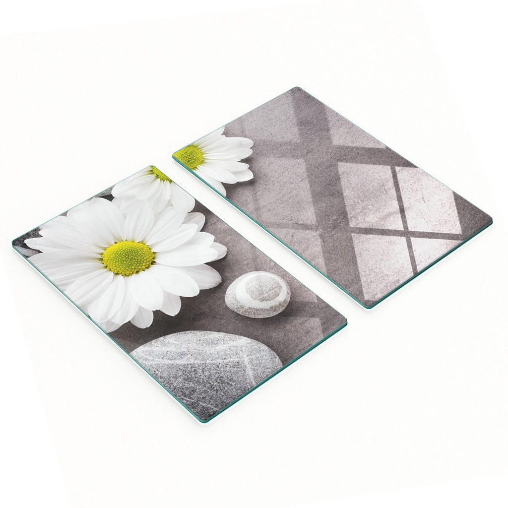 Gehärtete, Multifunktionale Dekorglasplatten Gerbera 2x30x52 Cm
