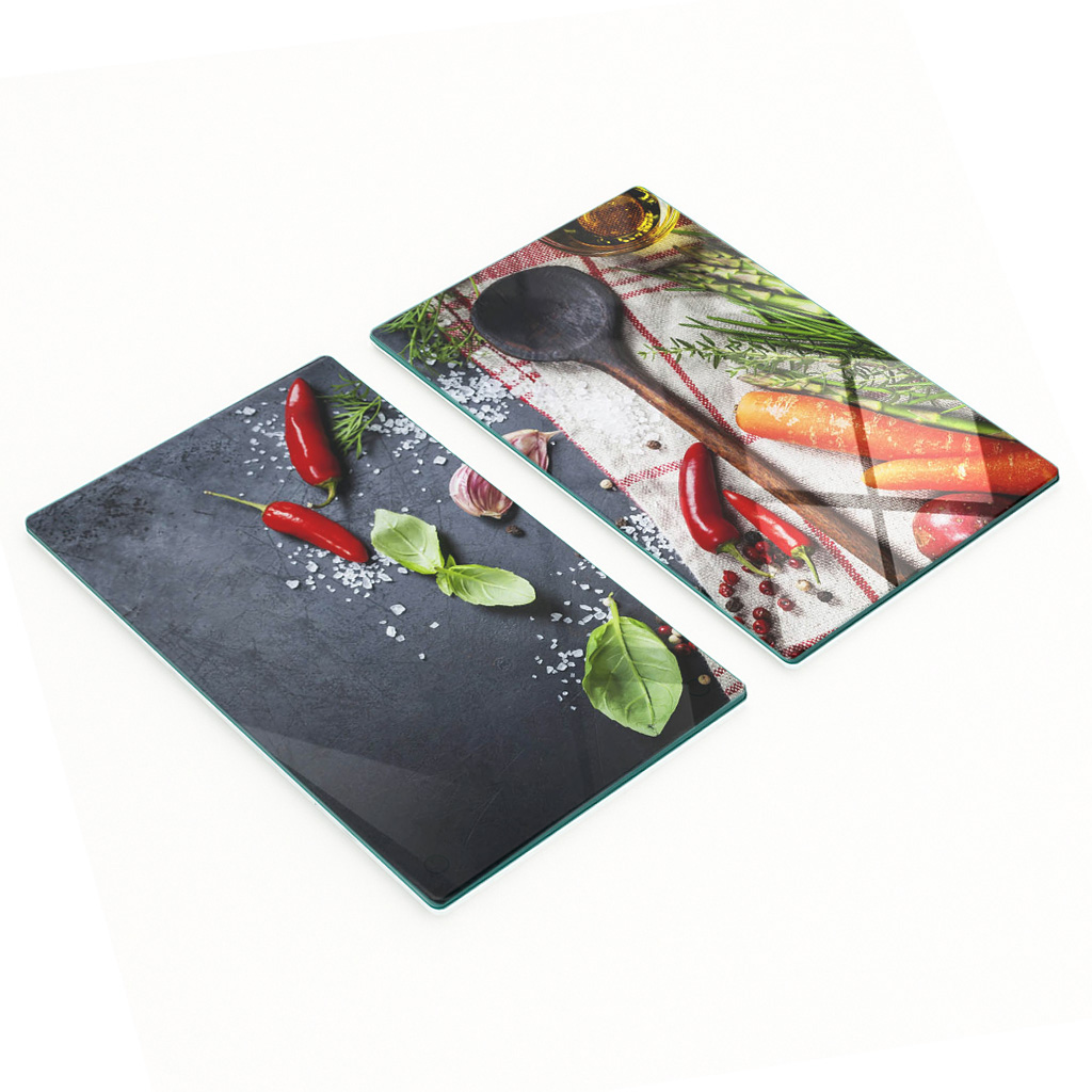 Multifunktionale Küchen-dekorationsplatten, Gehärtete Zutaten, 2 X 30 X 52 Cm