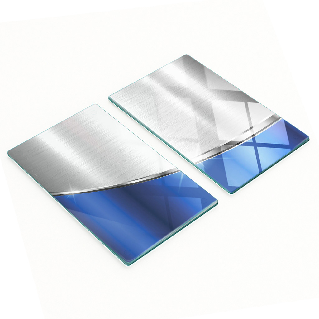 Multifunktionale Dekorative Glasplatten Für Die Küche, Strukturiert, 2 X 30 X 52 Cm