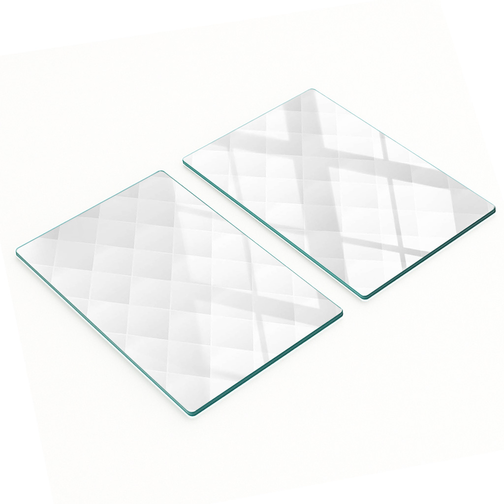 Dekorative, Multifunktionale Glasplatten Aus Gehärtetem Glas, Abstrakt, 2 X 40 X 52 Cm