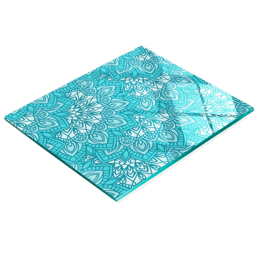 Multifunktionale Küchen-dekorationsplatte Aus Gehärtetem Glas, 60 X 52 Cm