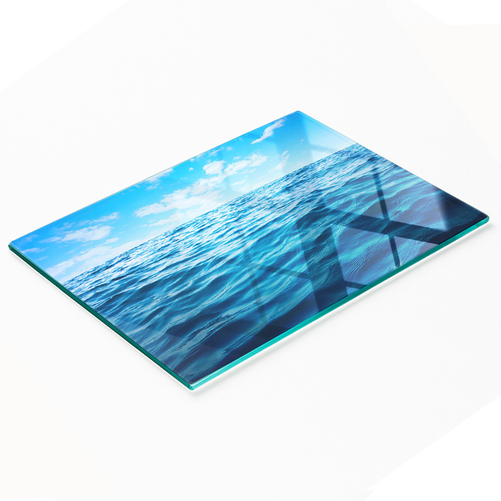 Multifunktionale Küchen-dekorationsplatte, Gehärtetes Meerwasser, 80 X 52 Cm