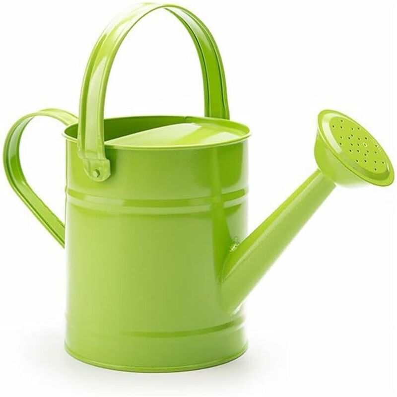 Gießkanne Aus Verzinktem Eisen, 1,5 L – Mehrfarbig – Mit Integriertem O-ring – Ideal Für Zimmer- Und Gartenpflanzen – Ulisem