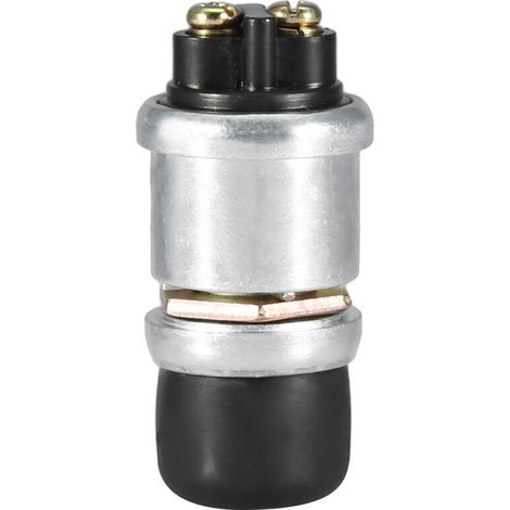 2-poliger, Wasserdichter 12v 20a Hupen-druckknopfschalter Für Auto, Boot, Fahrrad, Universeller Lkw-motorstart-hupenschalter + Abschaltfunktion - Crezuo